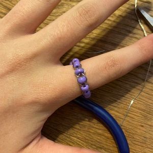 size 6 braided ring